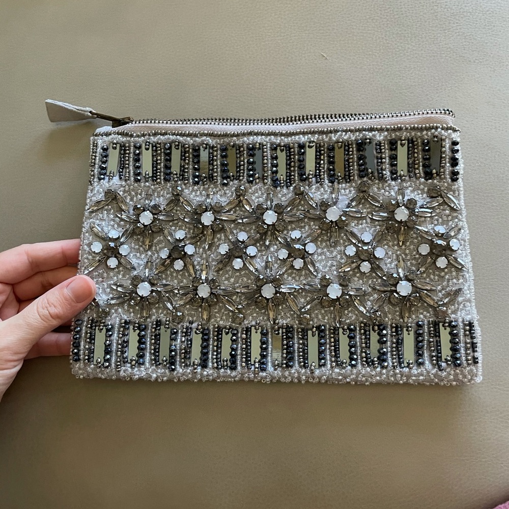 Beaded Anthropologie clutch